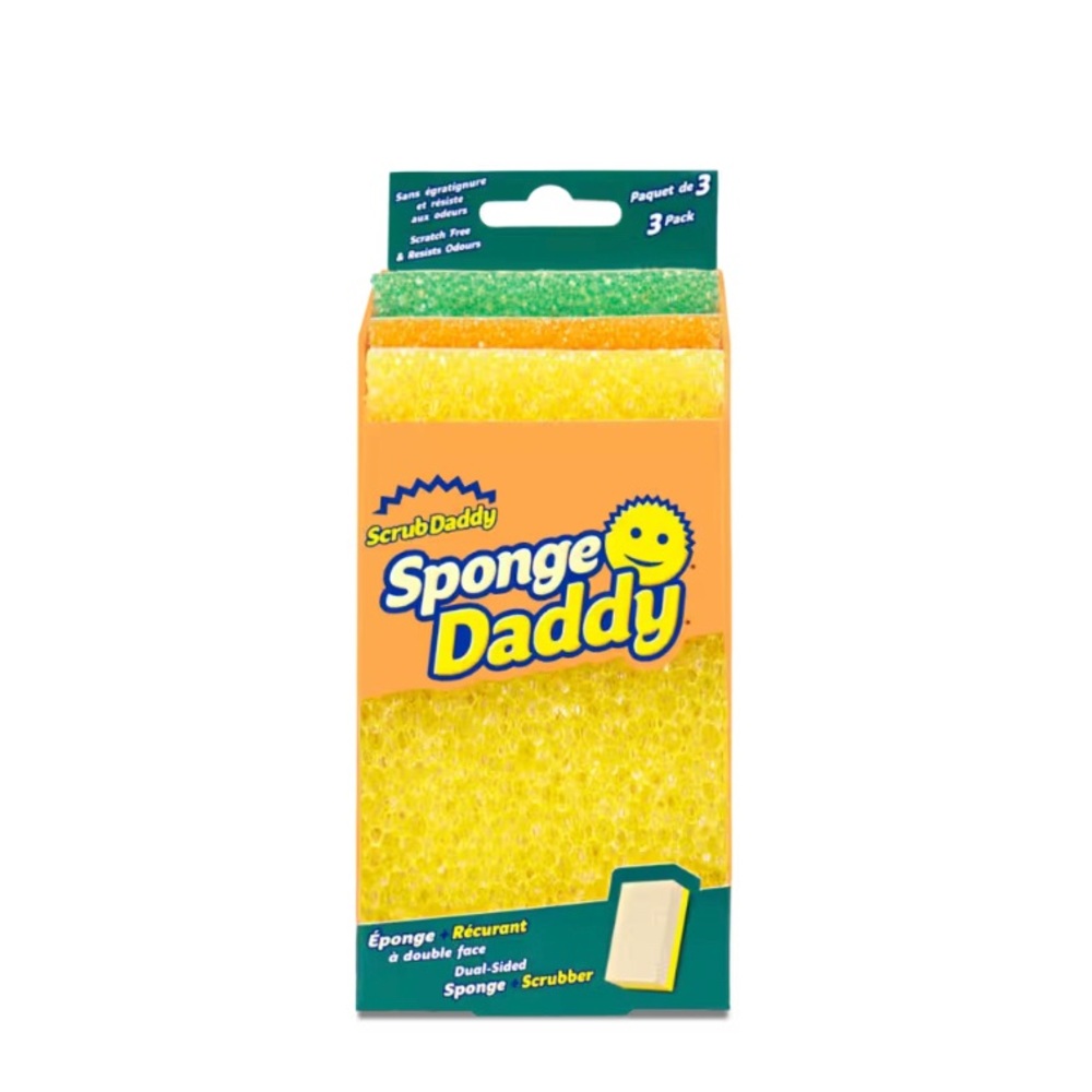 BNIB - Sponge Daddy 3 pack